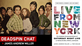 I'm <i>Live From New York </i>Co-Author James Andrew Miller. Any Questions?